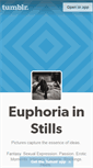 Mobile Screenshot of euphoria-in-stills.tumblr.com