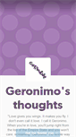 Mobile Screenshot of geronimoh.tumblr.com
