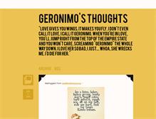 Tablet Screenshot of geronimoh.tumblr.com