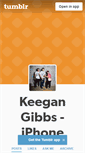 Mobile Screenshot of keegangibbs.tumblr.com