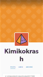 Mobile Screenshot of kimikokrash.tumblr.com