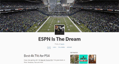 Desktop Screenshot of espnisthedream.tumblr.com