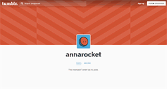 Desktop Screenshot of annarocket.tumblr.com