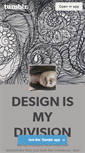 Mobile Screenshot of designismydivision.tumblr.com