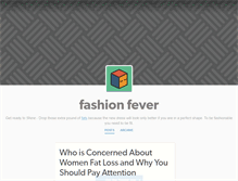 Tablet Screenshot of fashion-f-e-v-e-r.tumblr.com