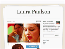 Tablet Screenshot of laurapaulson.tumblr.com