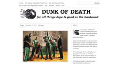 Desktop Screenshot of dunkofdeath.tumblr.com