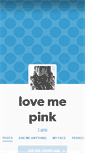 Mobile Screenshot of lovemepiink.tumblr.com