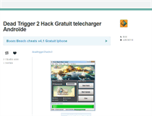 Tablet Screenshot of deadtrigger2hackv3.tumblr.com