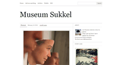 Desktop Screenshot of museumsukkel.tumblr.com