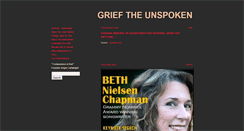 Desktop Screenshot of grieftheunspoken.tumblr.com