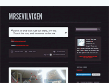 Tablet Screenshot of mrsevilvixen.tumblr.com