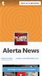 Mobile Screenshot of alertanews.tumblr.com