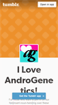 Mobile Screenshot of iloveandrogenetics.tumblr.com