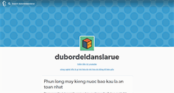 Desktop Screenshot of dubordeldanslarue.tumblr.com