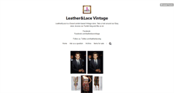 Desktop Screenshot of leatherlacevintage.tumblr.com