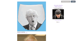 Desktop Screenshot of borisjohnson.tumblr.com