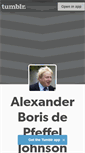 Mobile Screenshot of borisjohnson.tumblr.com