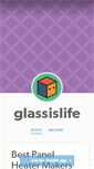 Mobile Screenshot of glassislife.tumblr.com