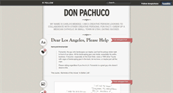 Desktop Screenshot of donpachuco.tumblr.com