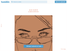 Tablet Screenshot of aniado.tumblr.com