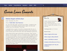 Tablet Screenshot of carrielovesconcerts.tumblr.com