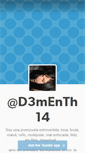 Mobile Screenshot of d3menth14.tumblr.com