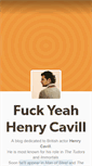 Mobile Screenshot of fuckyeah-henrycavill.tumblr.com