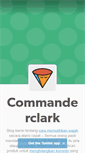 Mobile Screenshot of commanderclark.tumblr.com