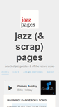 Mobile Screenshot of jazzpages.tumblr.com