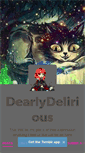 Mobile Screenshot of dearlydelirious.tumblr.com