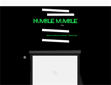 Tablet Screenshot of humblemumbleadam.tumblr.com