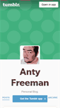 Mobile Screenshot of antyfreeman.tumblr.com