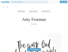 Tablet Screenshot of antyfreeman.tumblr.com