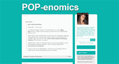 Desktop Screenshot of pop-enomics.tumblr.com