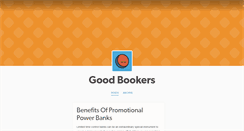 Desktop Screenshot of goodbookers.tumblr.com