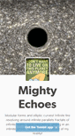 Mobile Screenshot of mightyechoes.tumblr.com