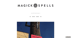 Desktop Screenshot of magickspells.tumblr.com