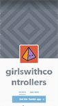 Mobile Screenshot of girlswithcontrollers.tumblr.com
