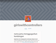 Tablet Screenshot of girlswithcontrollers.tumblr.com