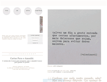 Tablet Screenshot of cartasparaoamanha.tumblr.com