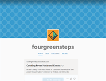 Tablet Screenshot of fourgreensteps.tumblr.com