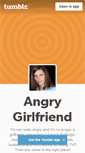 Mobile Screenshot of angrygirlfrienddiaries.tumblr.com