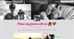 Desktop Screenshot of pleasestay4everwithme.tumblr.com