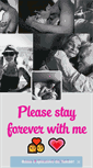 Mobile Screenshot of pleasestay4everwithme.tumblr.com