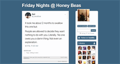 Desktop Screenshot of honey-bea.tumblr.com