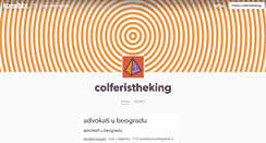 Desktop Screenshot of colferistheking.tumblr.com