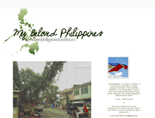 Tablet Screenshot of mybelovedphilippines.tumblr.com