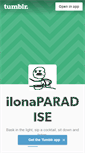 Mobile Screenshot of ilonaparadise.tumblr.com