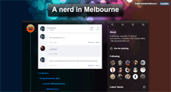 Desktop Screenshot of anerdinmelbourne.tumblr.com